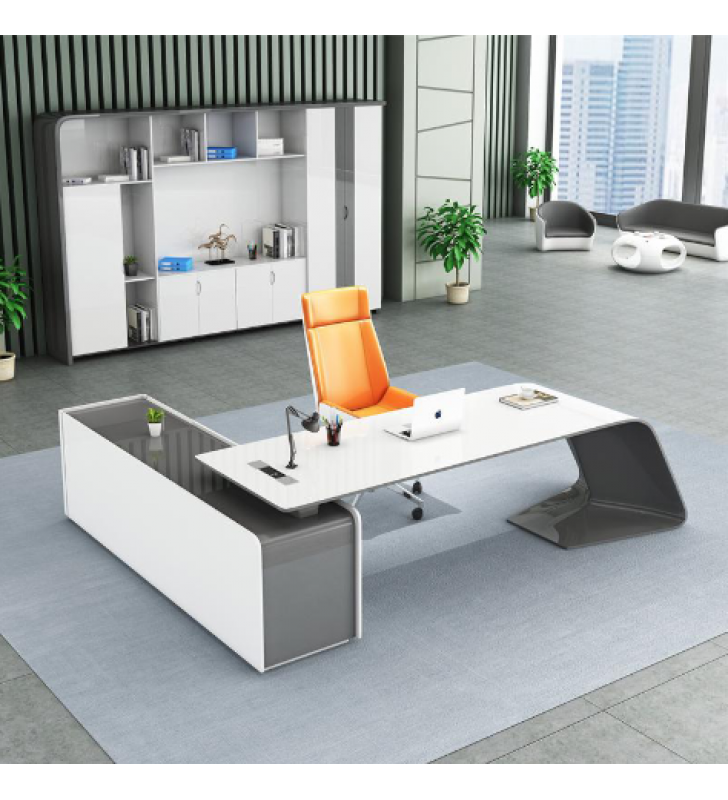 Leneste Modern Office L Shaped Desk 